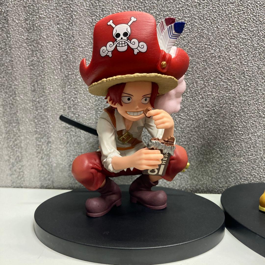 最終価格】ワンピース シャンクス バギー幼少期フィギュア2体セット