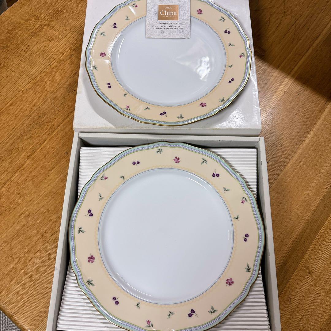 ノリタケ ガトゥープワール 27cmディナー皿5pcセット ディナープレート