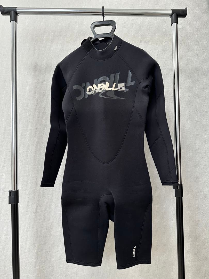O'NEILL スプリングウェットスーツ ブラック Ｌサイズ ONEILL オニール バックジップ リアクター RSS-106A4 ウェットスーツ