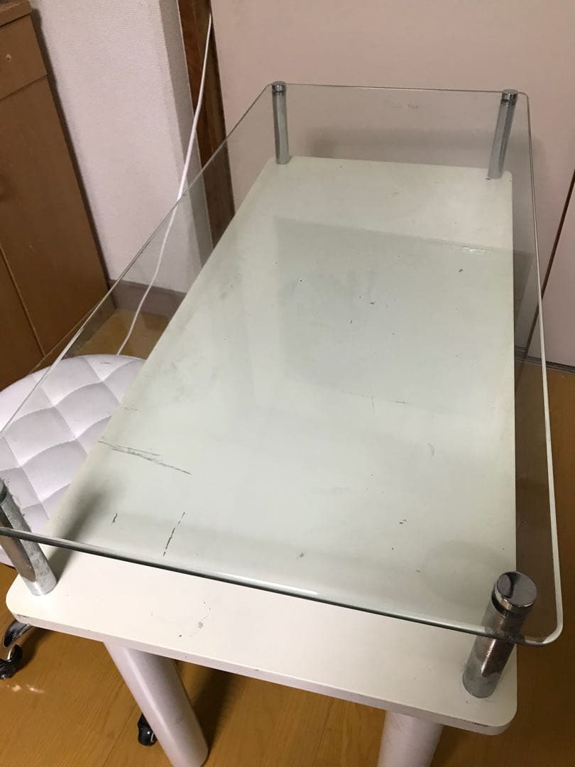 モガブルック ネイルテーブル Amazon.co.jp: ネイルテックテーブル マニキュアテーブル 大容量