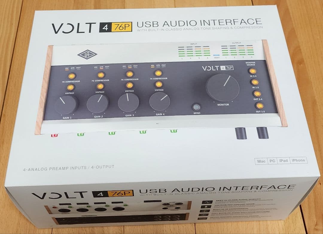 UNIVERSAL AUDIO ユニバーサルオーディオ VOLT　476P Volt 476P USB Recording Studio – Universal Audio
