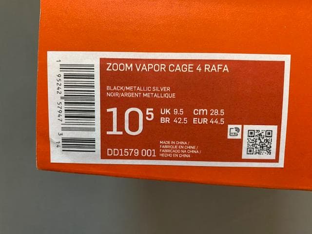 【未試着】Nike Zoom Vapor Cage 4 Rafa 28.5cm