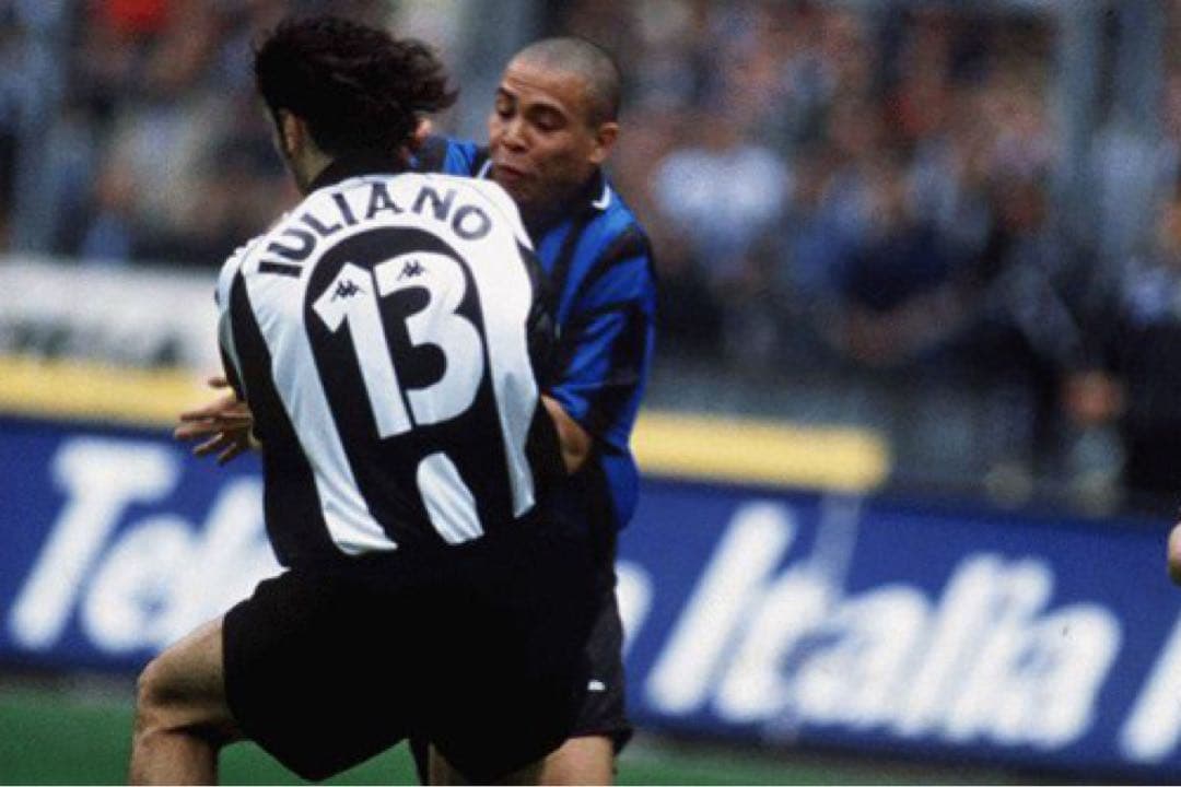 ユベントス ユリアーノ実使用直筆サイン入りユニフォーム 2002W杯