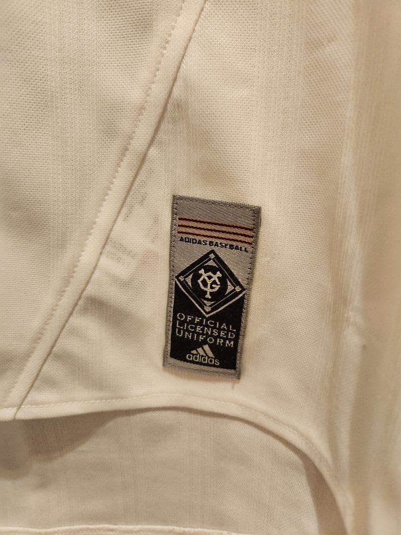 読売ジャイアンツ 小笠原 道大 2番 ユニフォーム 白 adidas Oサイズ