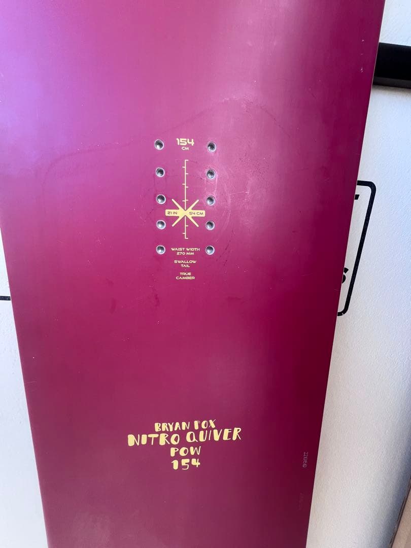 22-23 NITRO QUIVER POW BRYAN FOX スノーボード - スノーボード