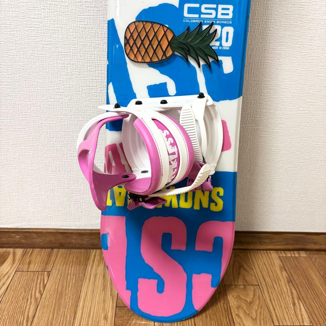 CSB スノーボード キッズ ジュニア 120cm 板 セット