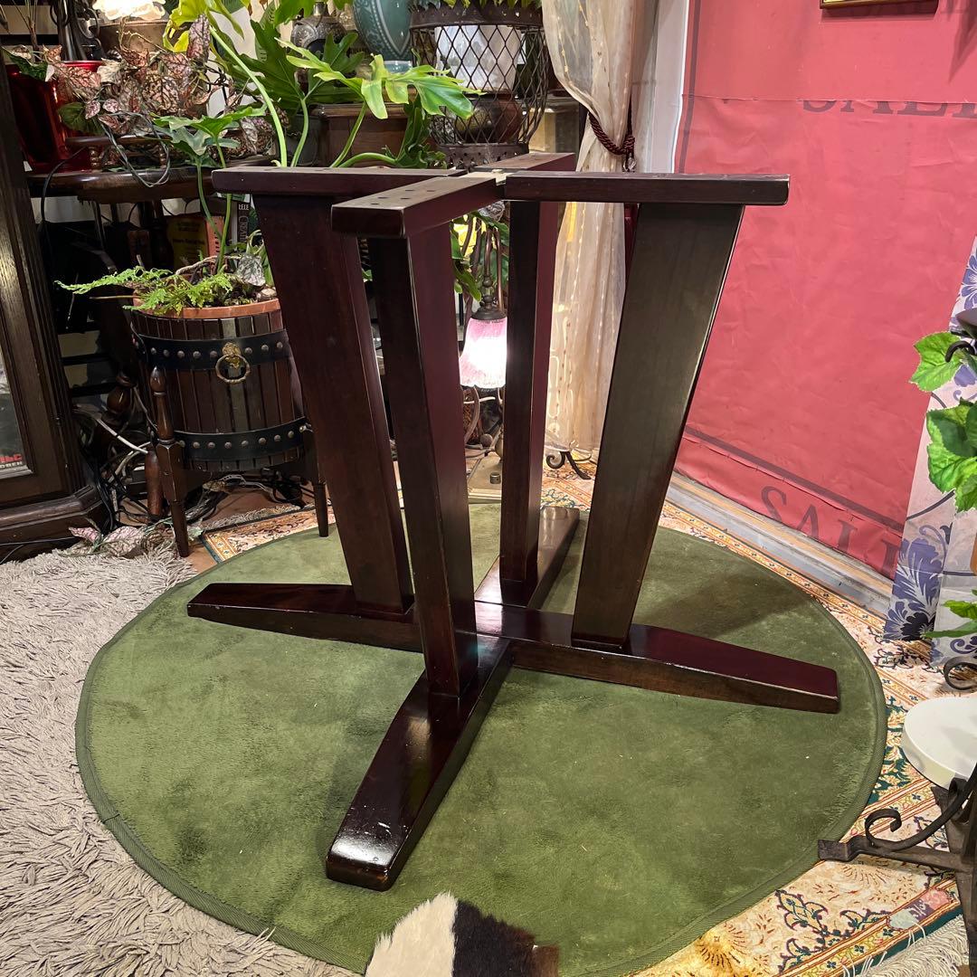 sale 105 ラウンドスクウェア 無垢材仕上げ デザインレッグ