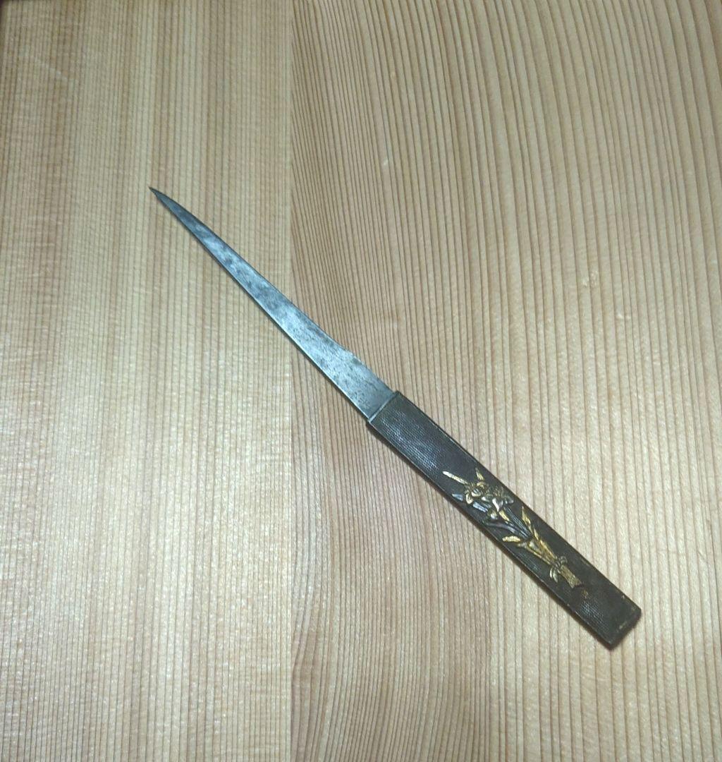 時代刀装具　小柄在銘⑤ 小柄の小刀に注目／名古屋刀剣博物館・名古屋刀剣ワールド