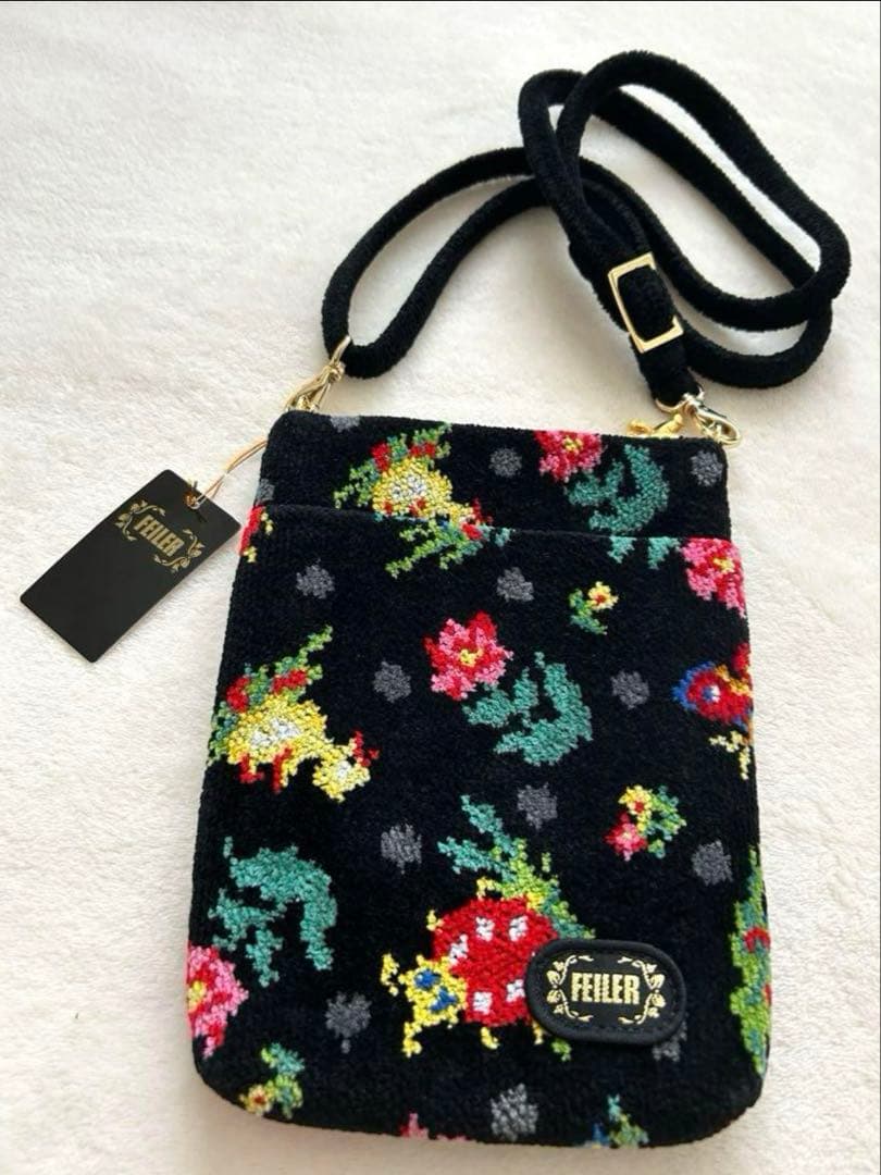 新品⭐️フェイラー ハイジドット ショルダーバック スマホショルダー