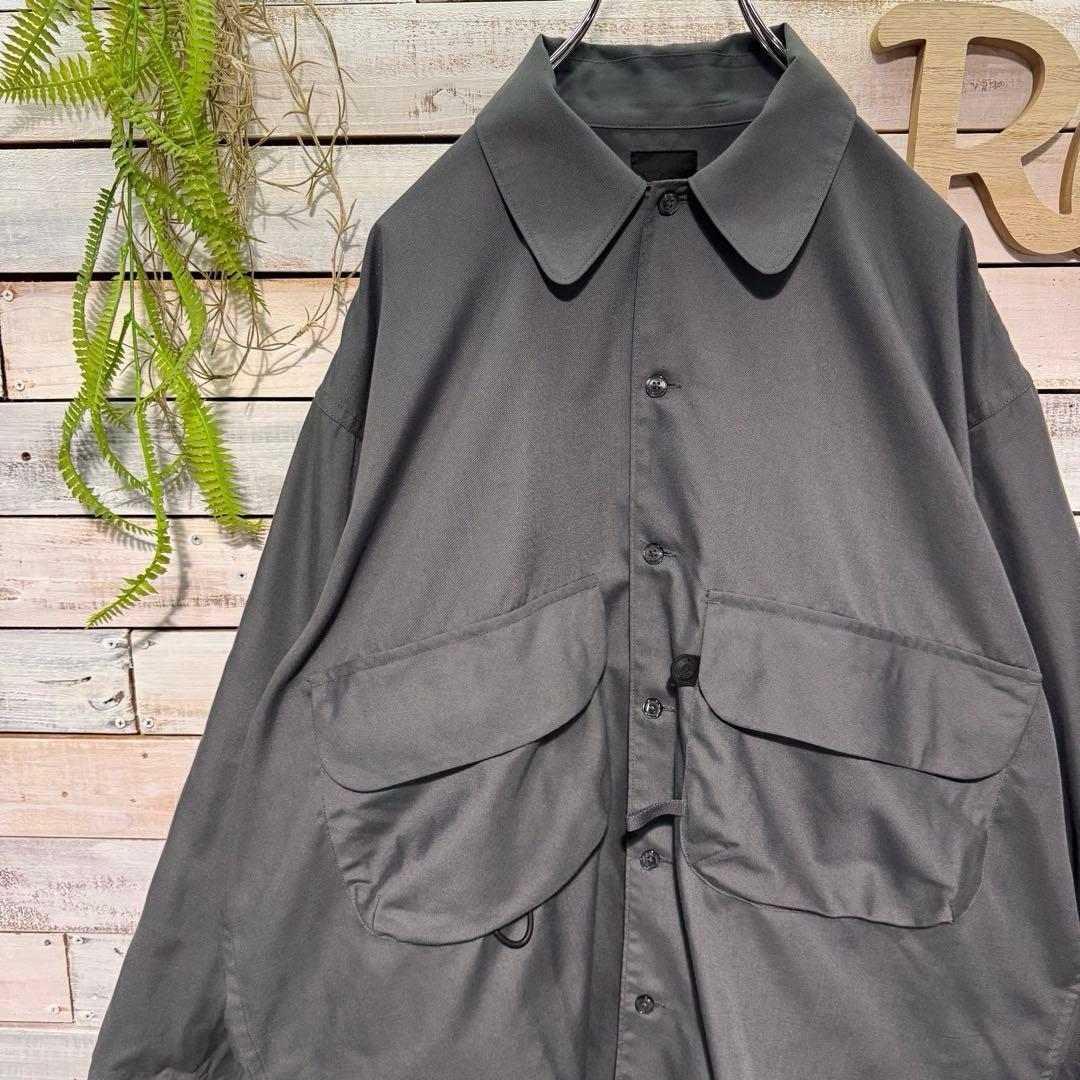 DAIWA PIER39 テックスポーツオープンカラーシャツ Mサイズ DAIWA PIER39 (ダイワピア39) TECH SPORTS OPEN COLLAR SHIRT L/S