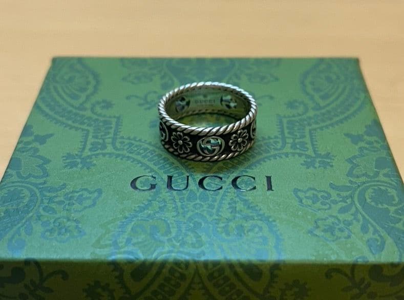 GUCCI　フラワーリング　16号 楽天市場】【新品・未使用品】グッチ GUCCI パール ダブルG フラワー