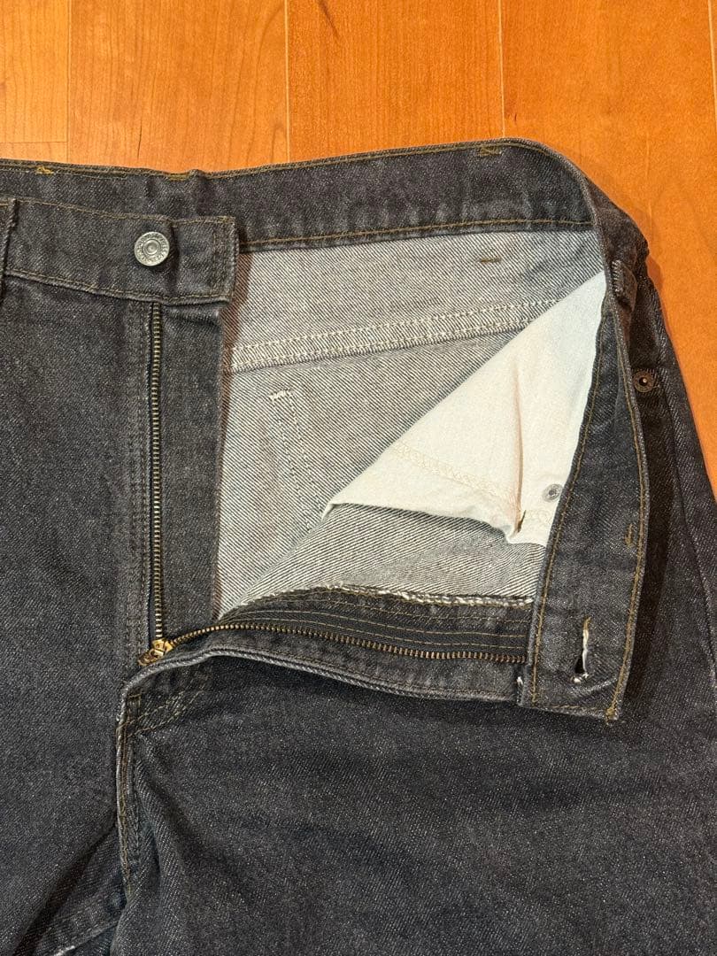 87年製 Levi's 509 ブラック 先染め W34 L30 USA - メルカリ