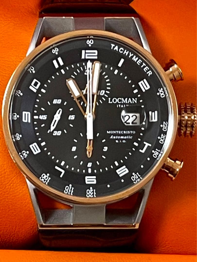 LOCMAN モンテクリストクロノグラフオートマチック - メルカリ