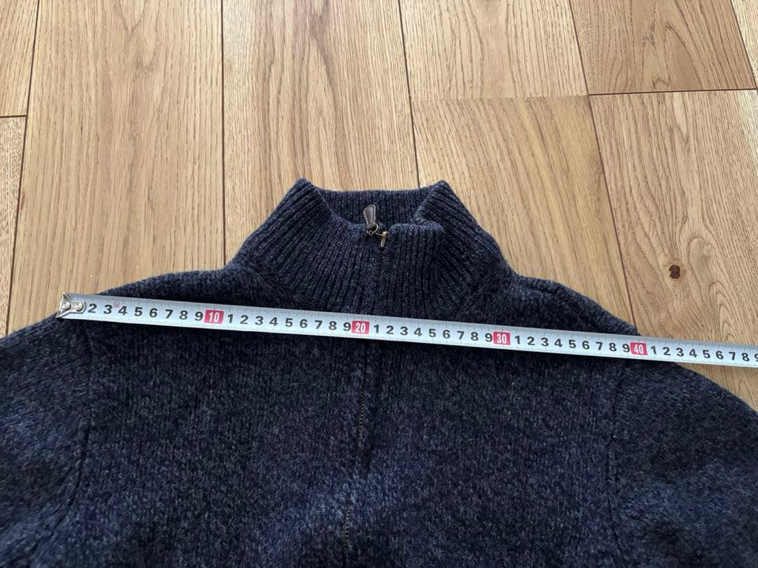 L.L.Bean ドライバーズニット　美品　ラムウール100%