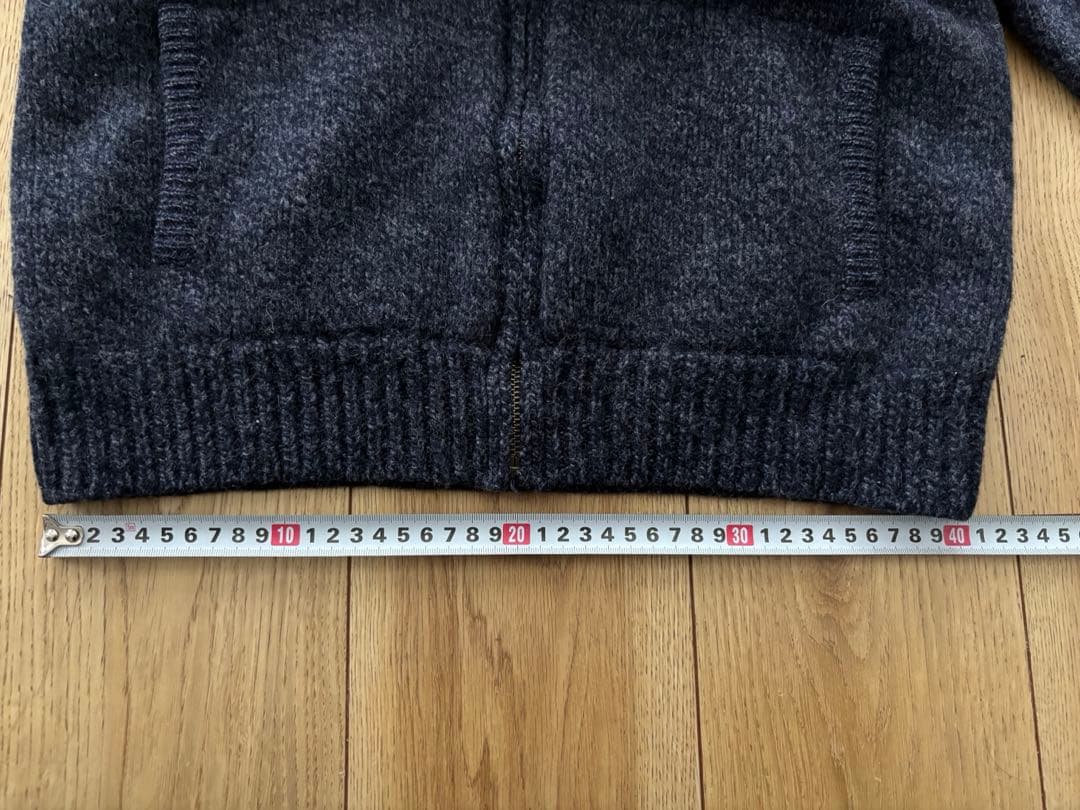 L.L.Bean ドライバーズニット　美品　ラムウール100%