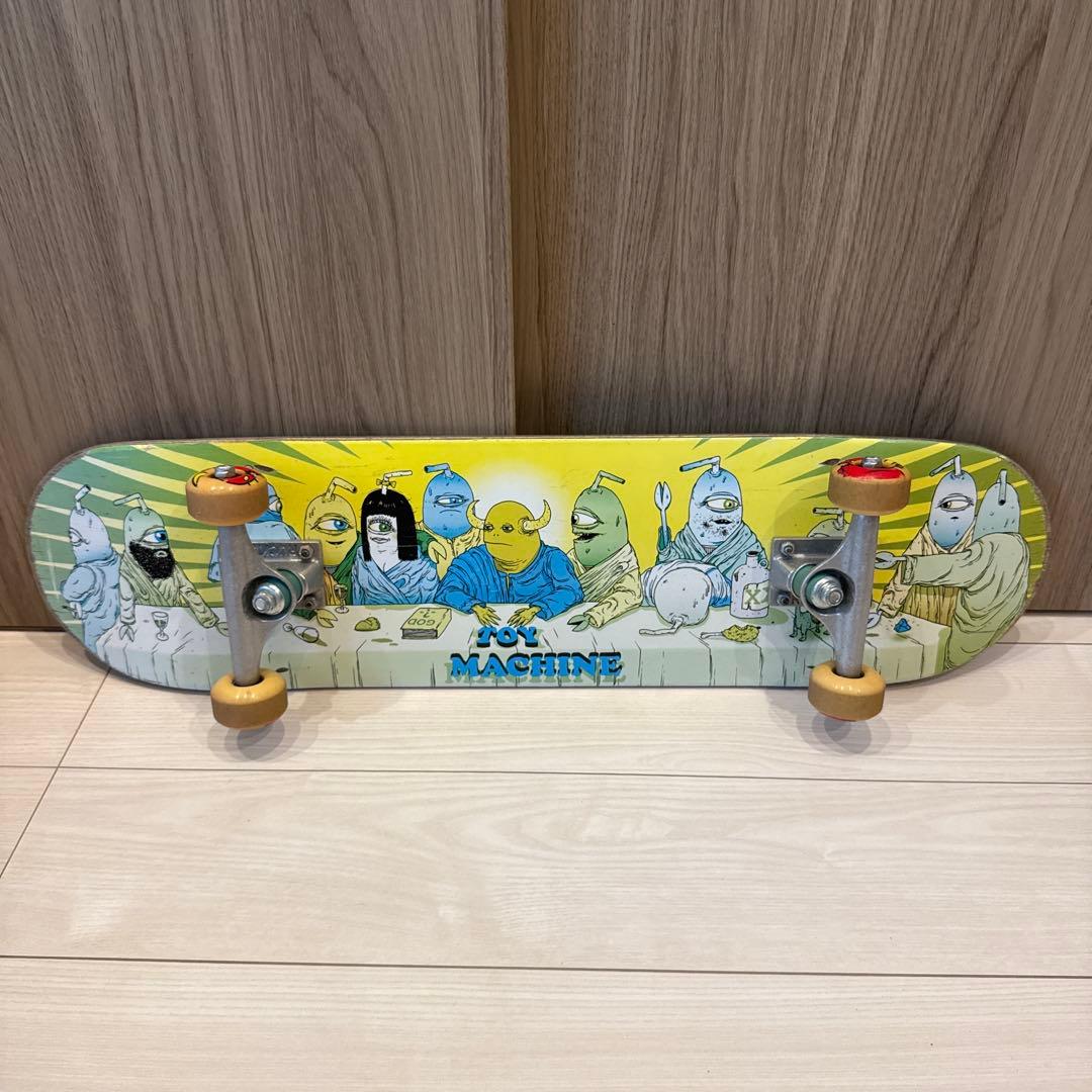 （中古）TOY MACHINE スケボー　コンプリート　最後の晩餐 中古）TOY MACHINE スケボー コンプリート 最後の晩餐 - メルカリ
