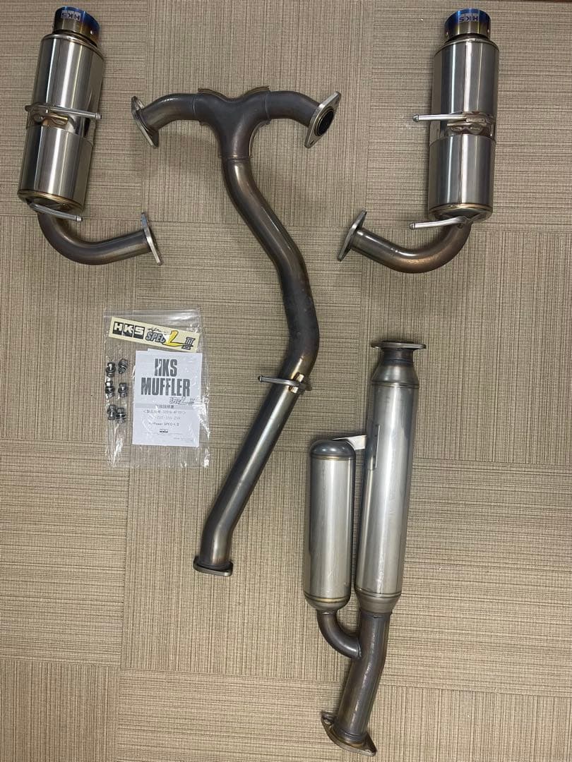 HKSマフラー　GR86 BRZ ハイパワー スペックL II Hi-Power SPEC-L II：GR86
