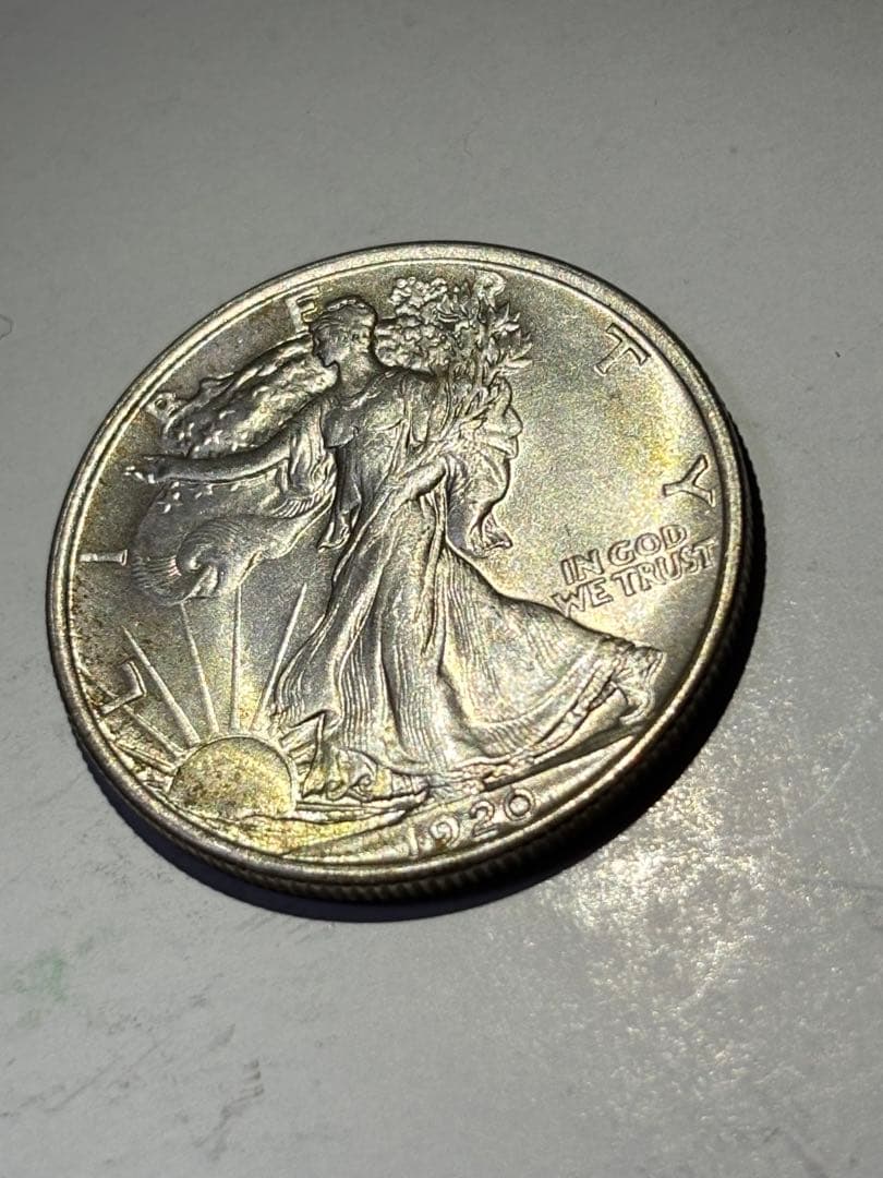 アメリカ 50セント銀貨 1920年 古銭 外国コイン ハーフダラー T116457904