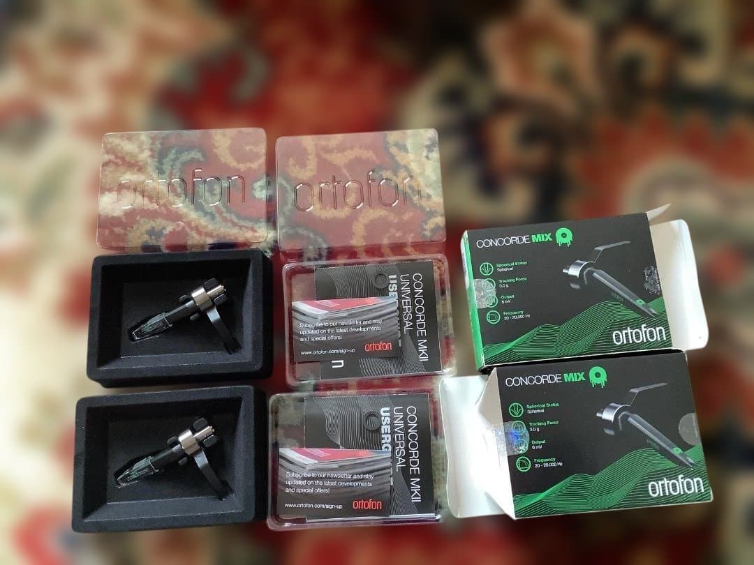 Concorde MkII MIX２個セット CONCORDE MKⅡ TWIN MIX – Ortofon OFFICIAL ONLINE SHOP