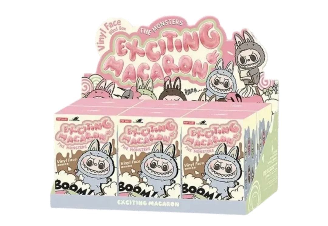 POPMART LABUBU Macaron マカロン ラブブアソートボックス ラブブ Exciting Macaron マカロン アソートボックス POPMART LABUBU