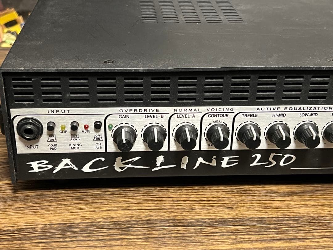 即発送 GALLIEN KRUEGER BACKLINE 250 ベースアンプ - メルカリ