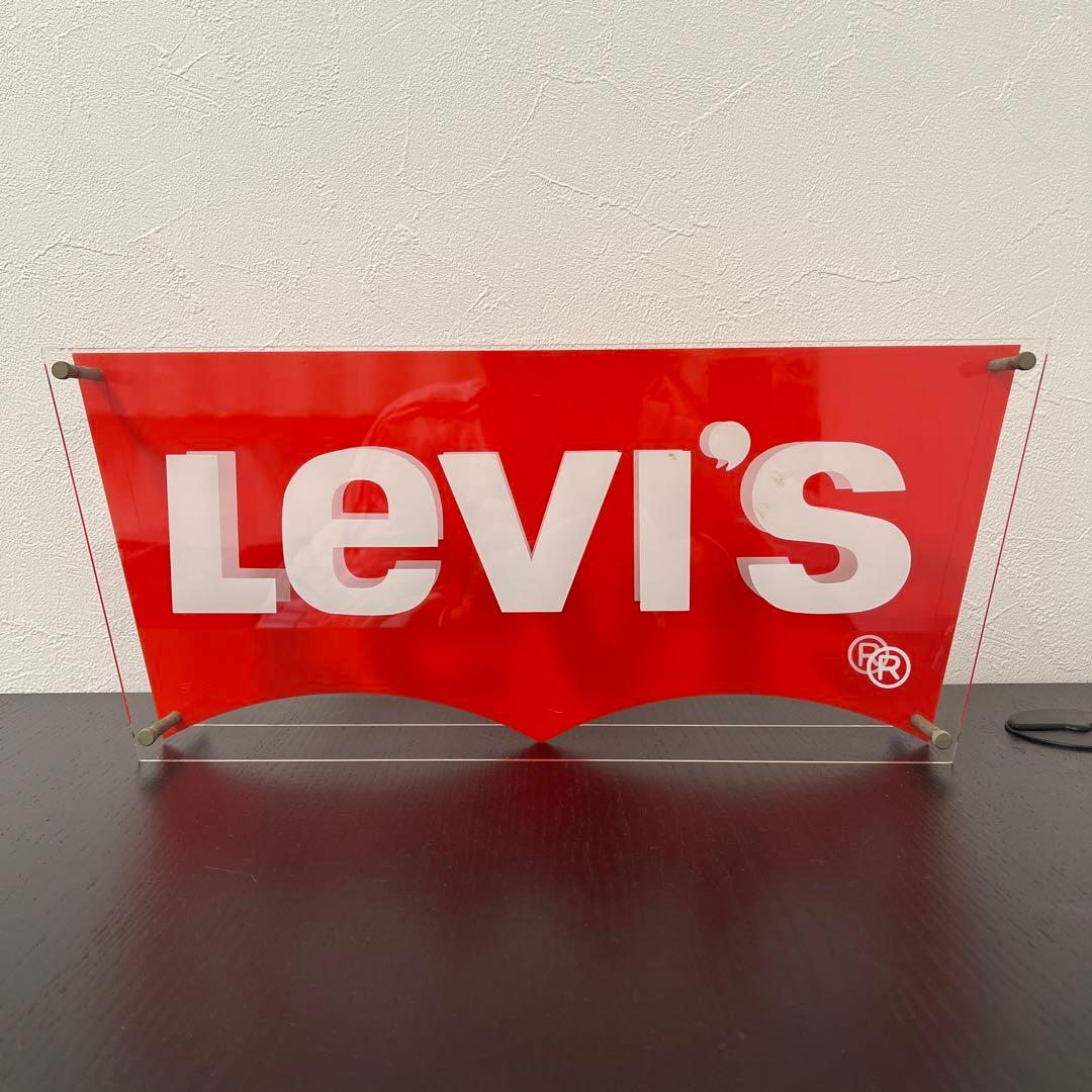 リーバイス/Levi's 置物 アクリル看板 - メルカリ