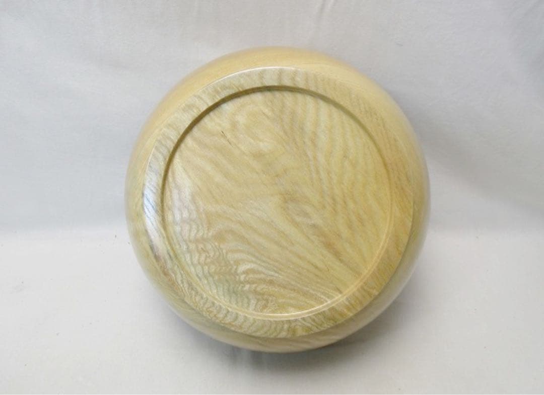 未使用 小椋商店 こね鉢 刳り抜き 木地鉢 丸鉢 蕎麦 うどんこね そば