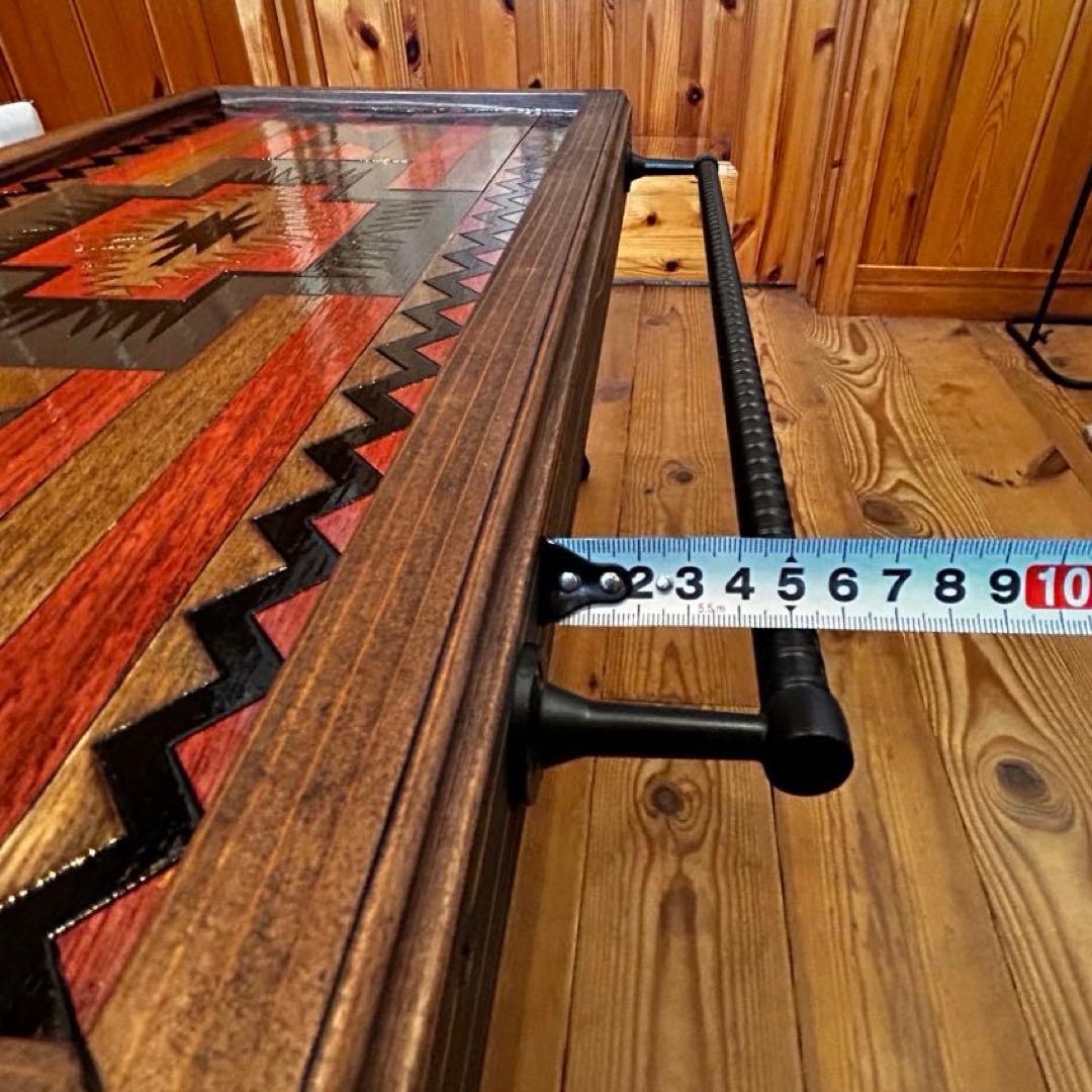 No.10 ソロテーブル ハンガー付 ディスプレイ棚 オルテガテーブル