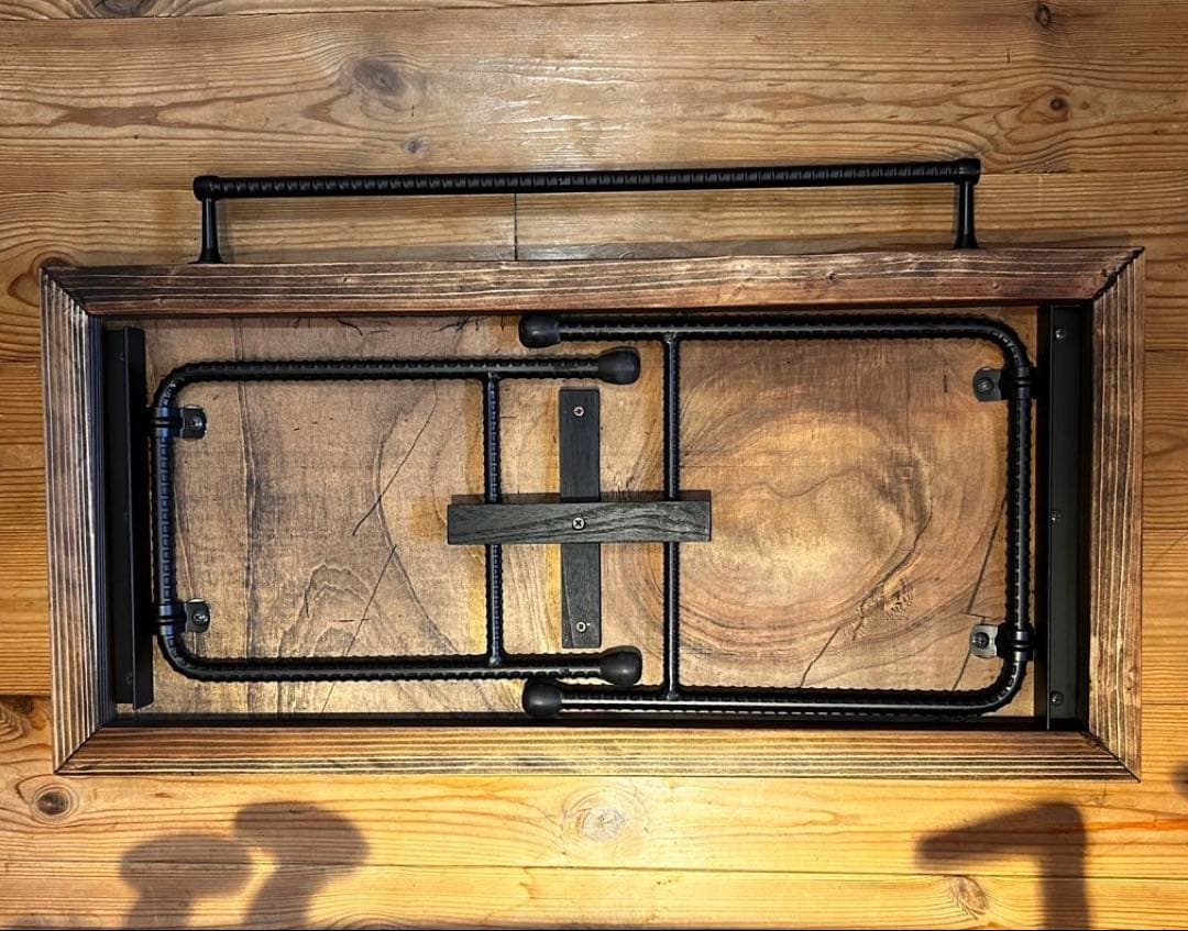 No.10 ソロテーブル ハンガー付 ディスプレイ棚 オルテガテーブル