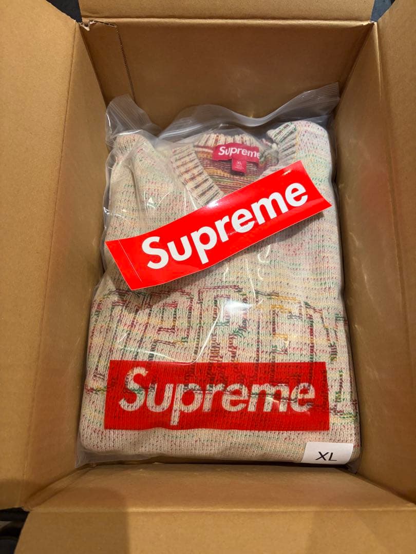 トップス Supreme Contrast Arc Sweater \"White\" XL