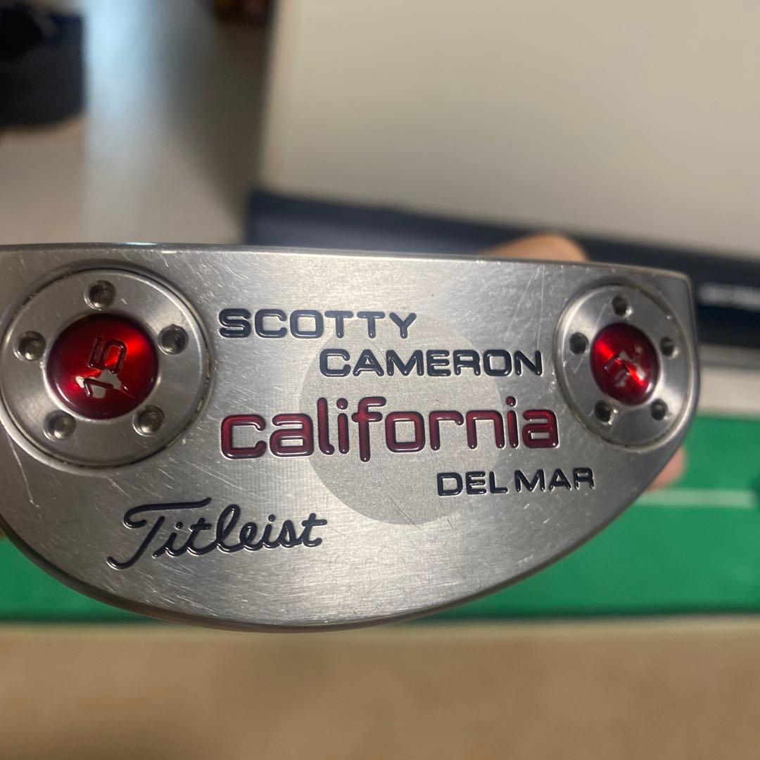 Scotty Cameron Del Mar パター ヘッドカバー付き SCOTTY CAMERON