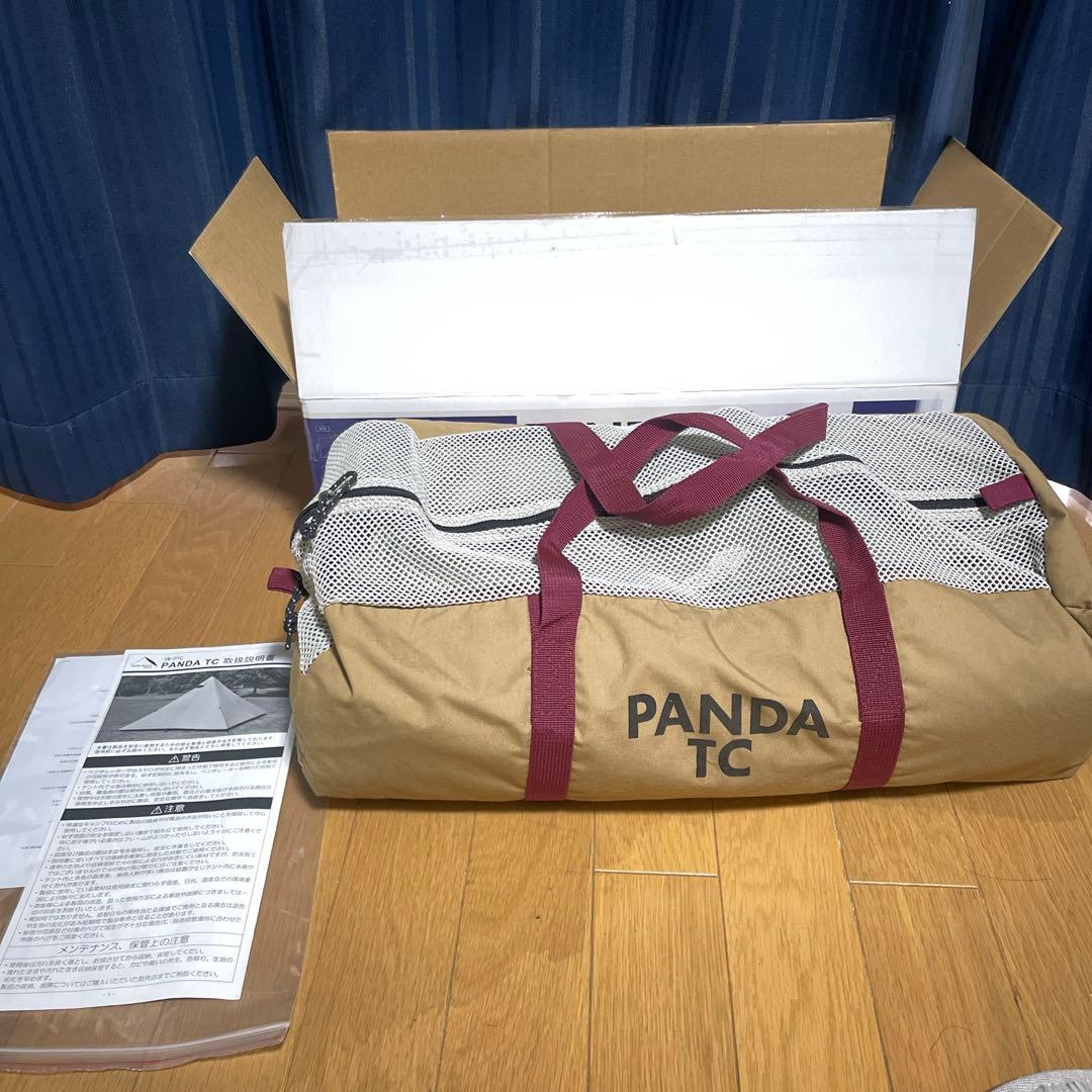 【美品】テンマクデザイン　PANDA TC パンダ　キャンプテント パンダTC＋ブライト｜TENT｜PRODUCTS｜tent-Mark DESIGNS