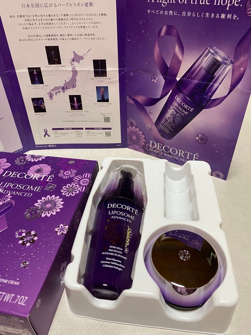 トライアルセット・サンプル DECORTE LIPOSOME ADVANCED2025 コスメデコルテ トライアルセット 新品未使用 リポソームアドバンスト
