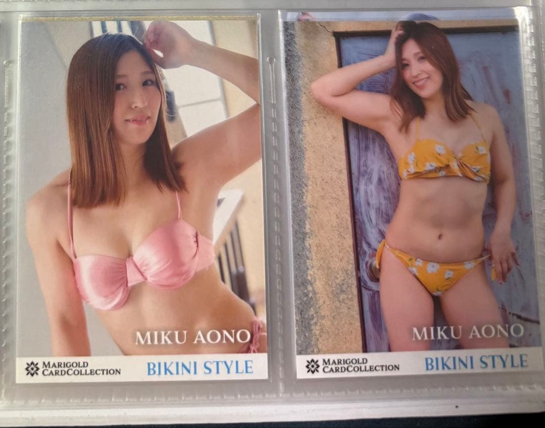 女子プロレス マリーゴールド プロレスカード ビキニカード 26種セット