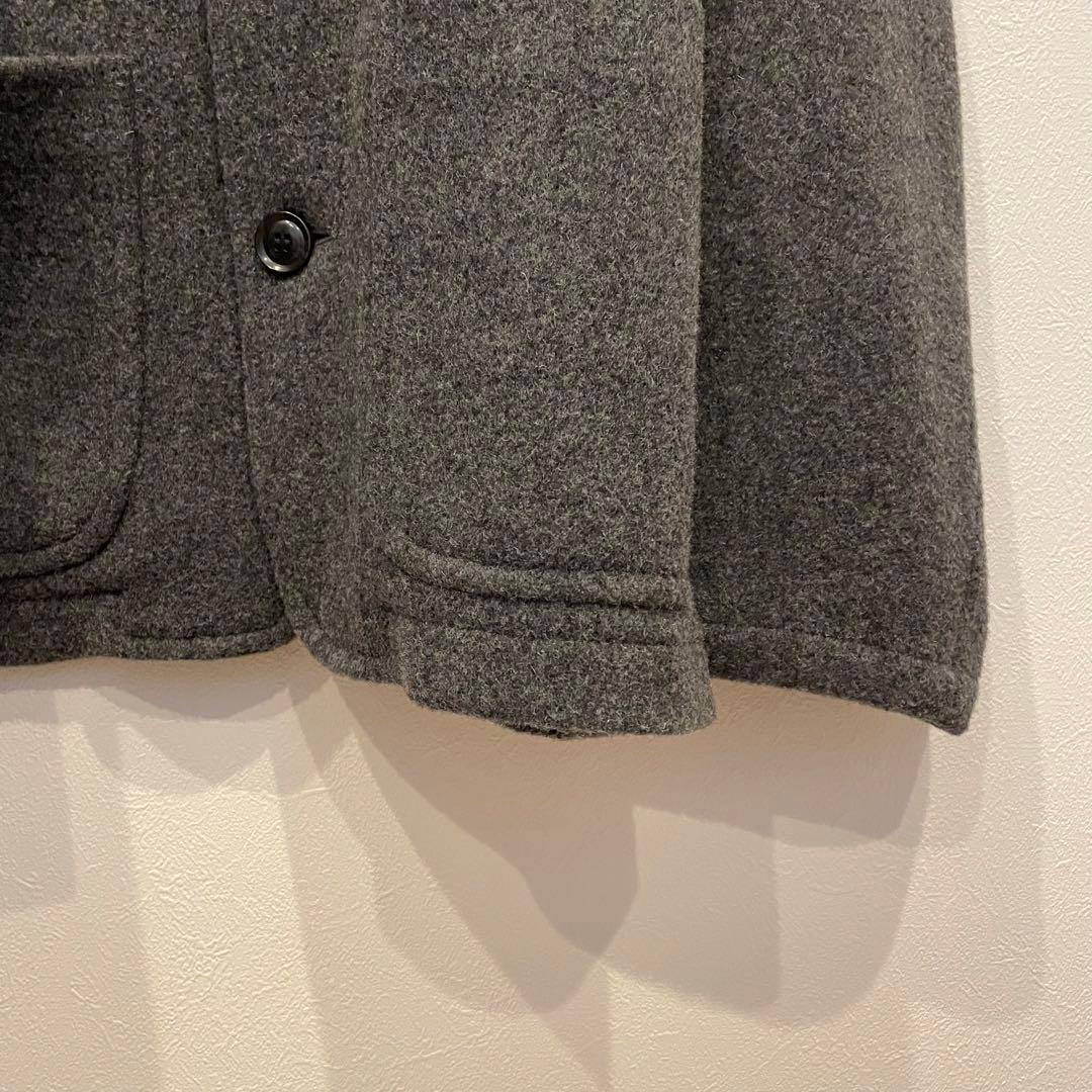 定価2.6万 ダントン DANTON ノーカラーコート ウールモッサ - メルカリ