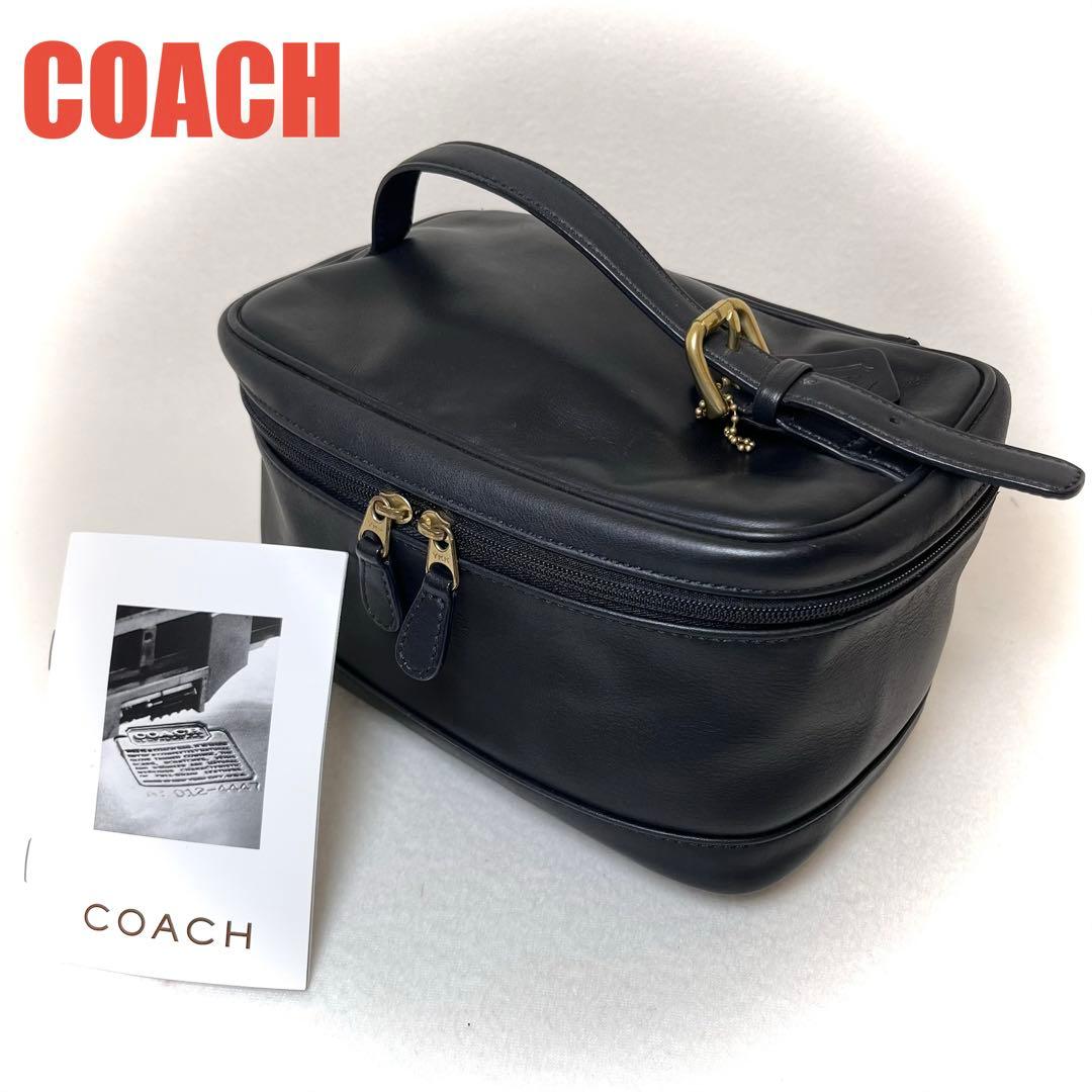☆極美品☆ 希少 COACH オールドコーチ バニティバック ポーチ ブラック 2026年最新】コーチ バニティの人気アイテム - メルカリ