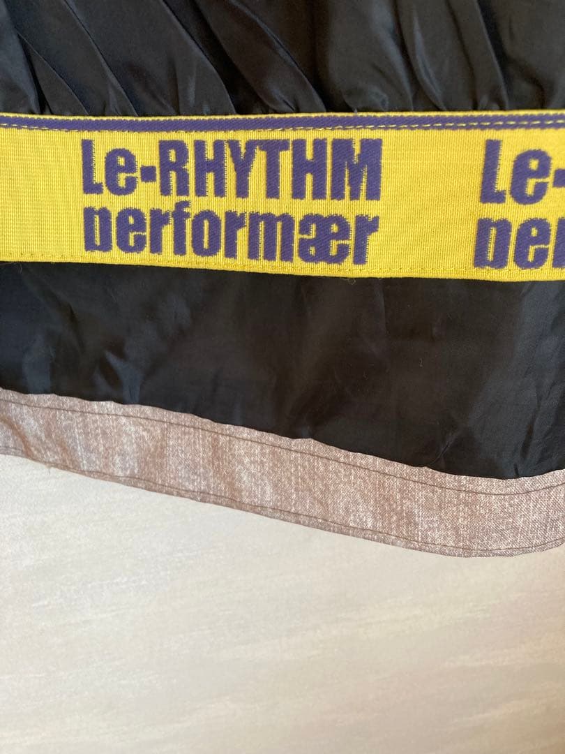 Le-Rhythm スノーボードウェア グレー/イエロー スノーボード ウェア