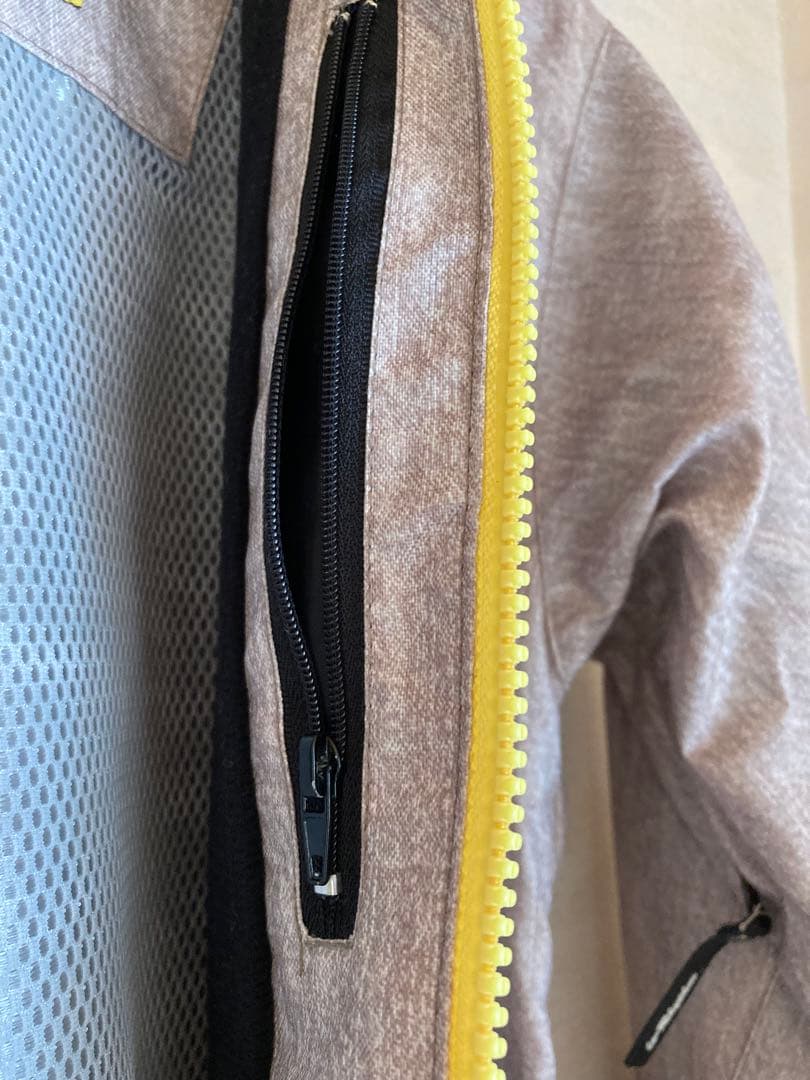 Le-Rhythm スノーボードウェア グレー/イエロー スノーボードウェア