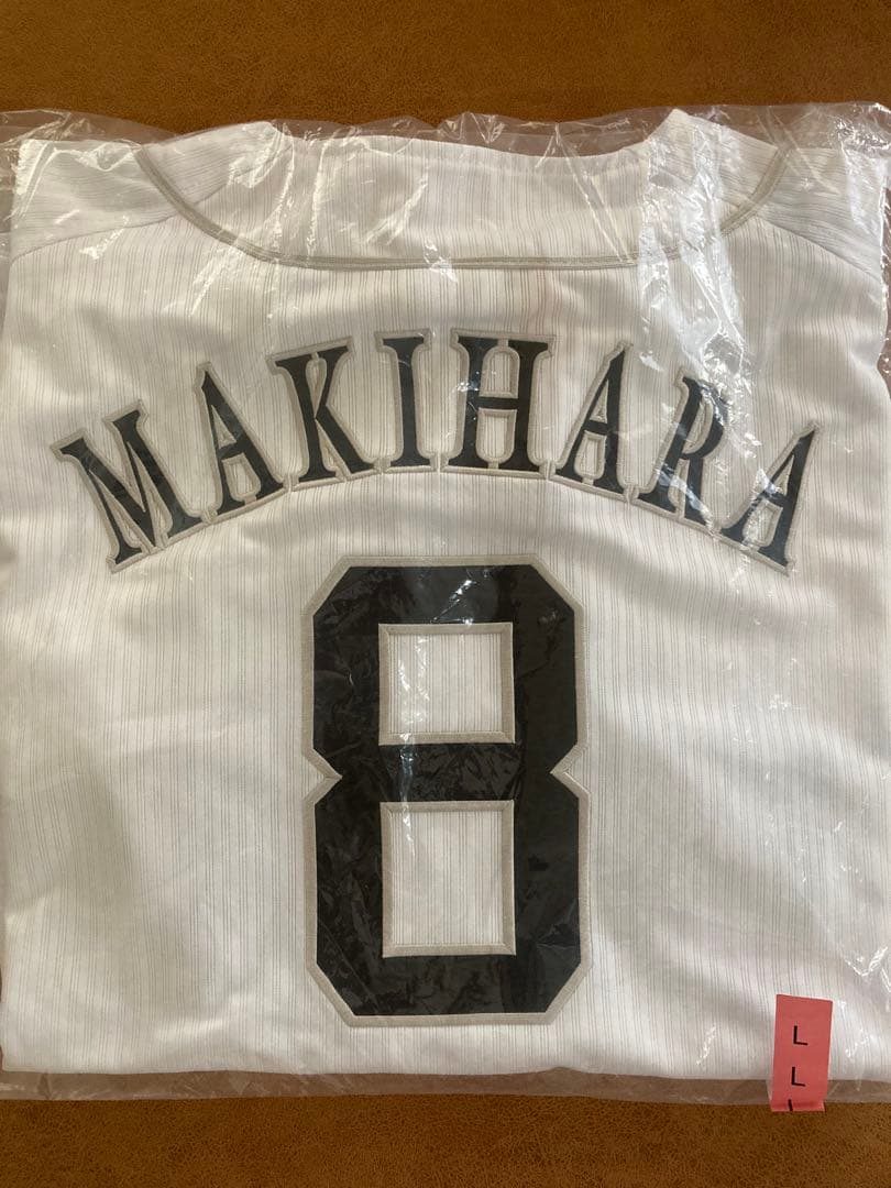 新品未使用】牧原大成選手 ホーム ユニフォーム Lサイズ ソフトバンク