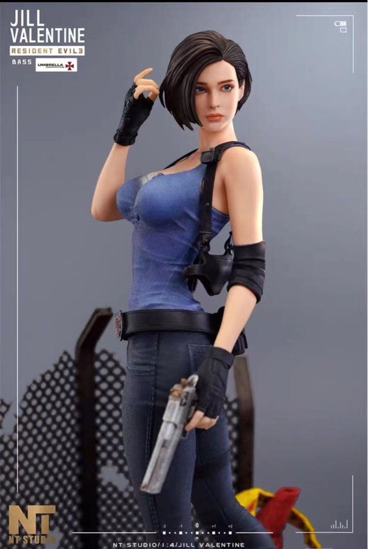バイオハザード ジル・バレンタイン ガレージキット ガレキ スタチュー