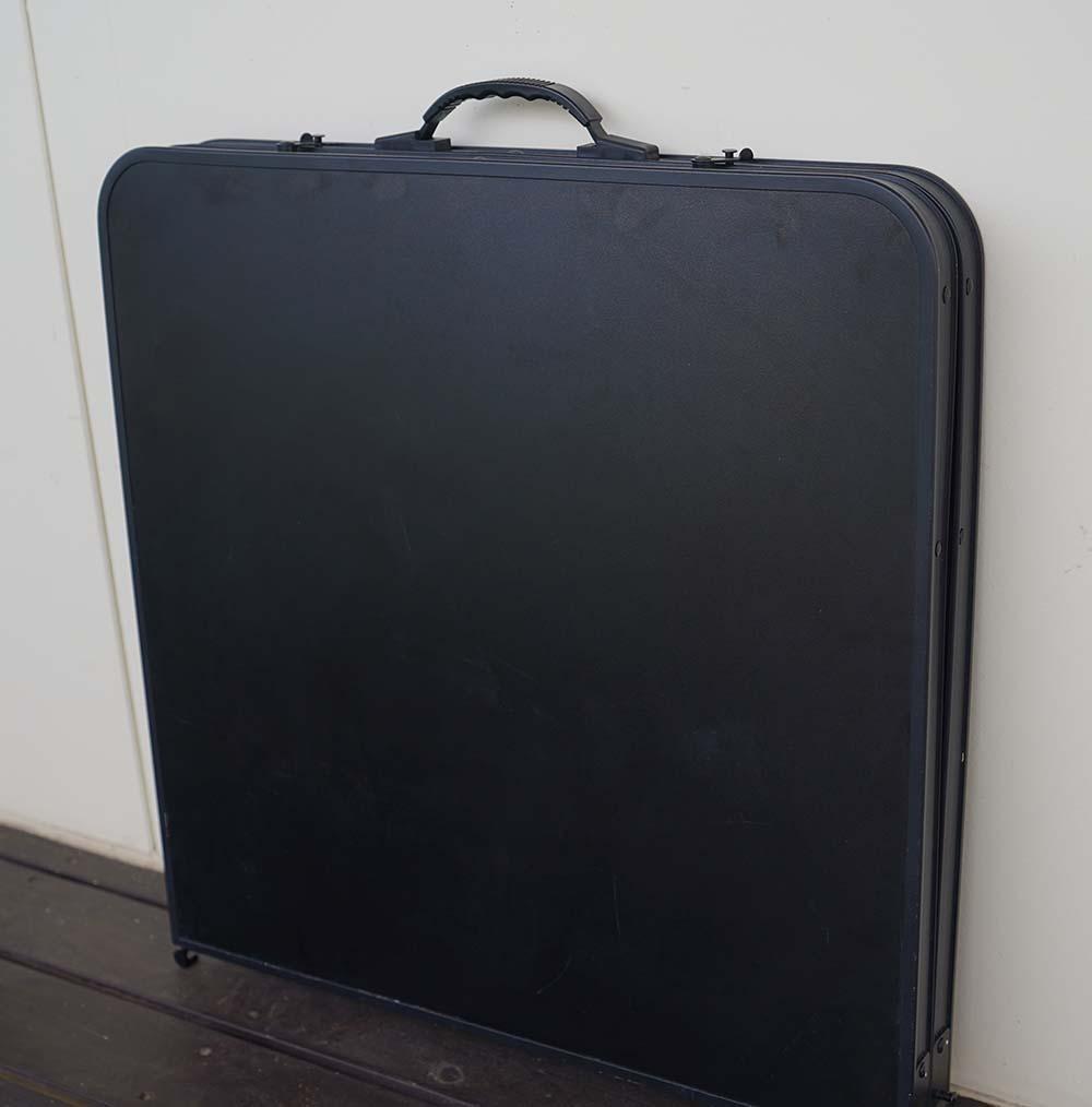 入手困難】VASTLAND アウトドアテーブル ブラック 120cm×60cm