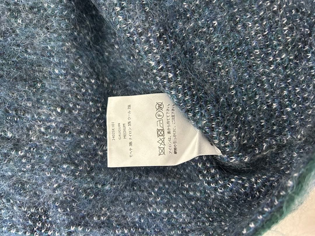 値下ok SHINYAKOZUKA GAUGUIN 24AW モヘア ニット - メルカリ