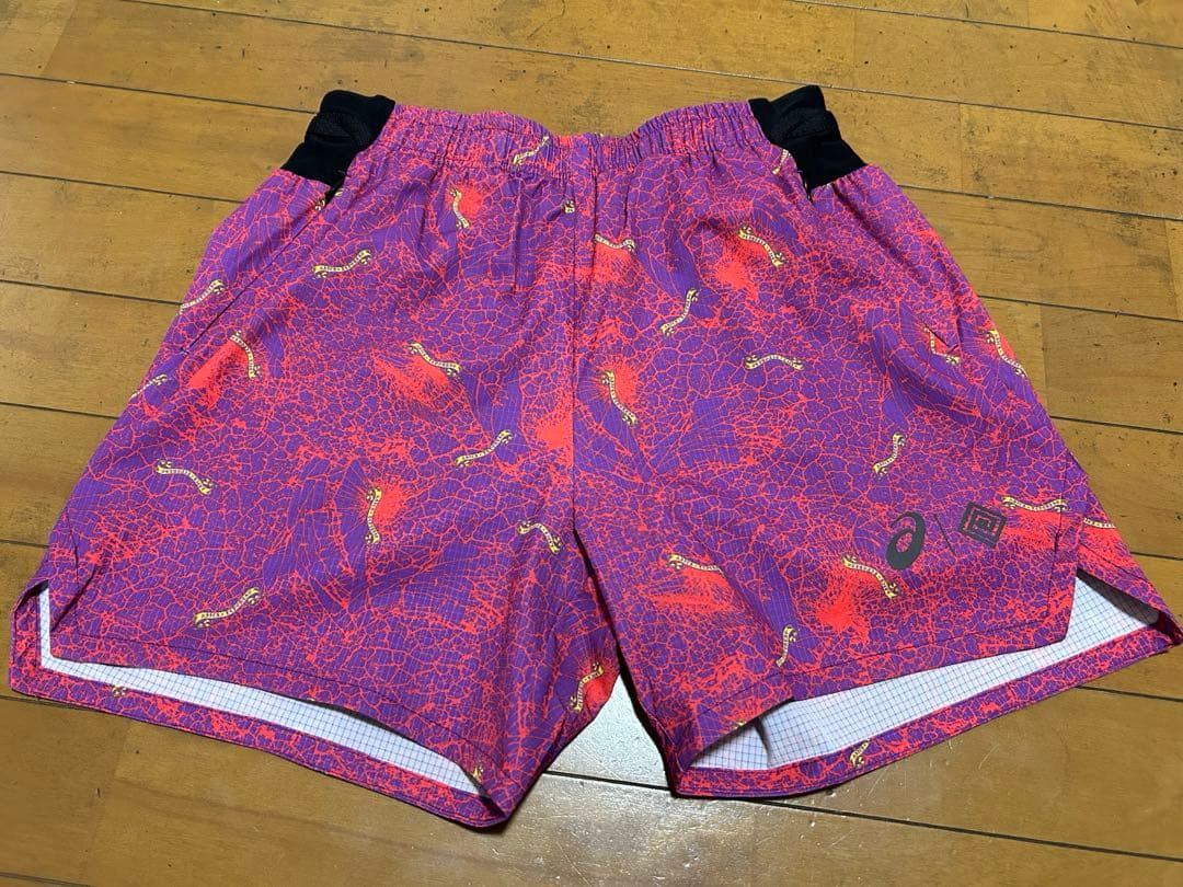 asics × eldoreso ランニングパンツM