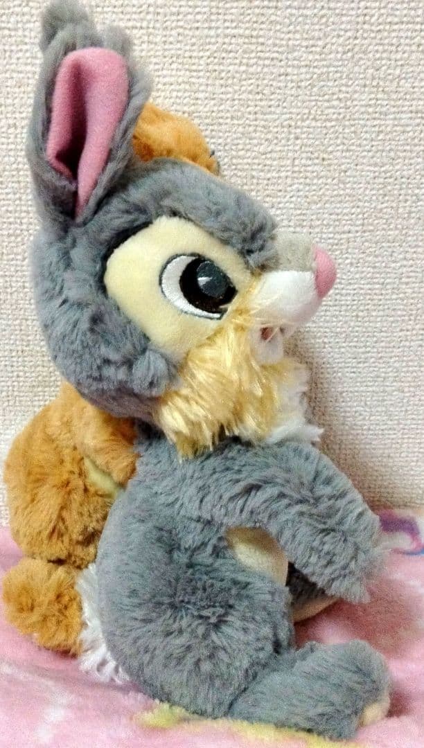 とんすけ・ミスバニーのぬいぐるみ（抱きしめられるタイプ