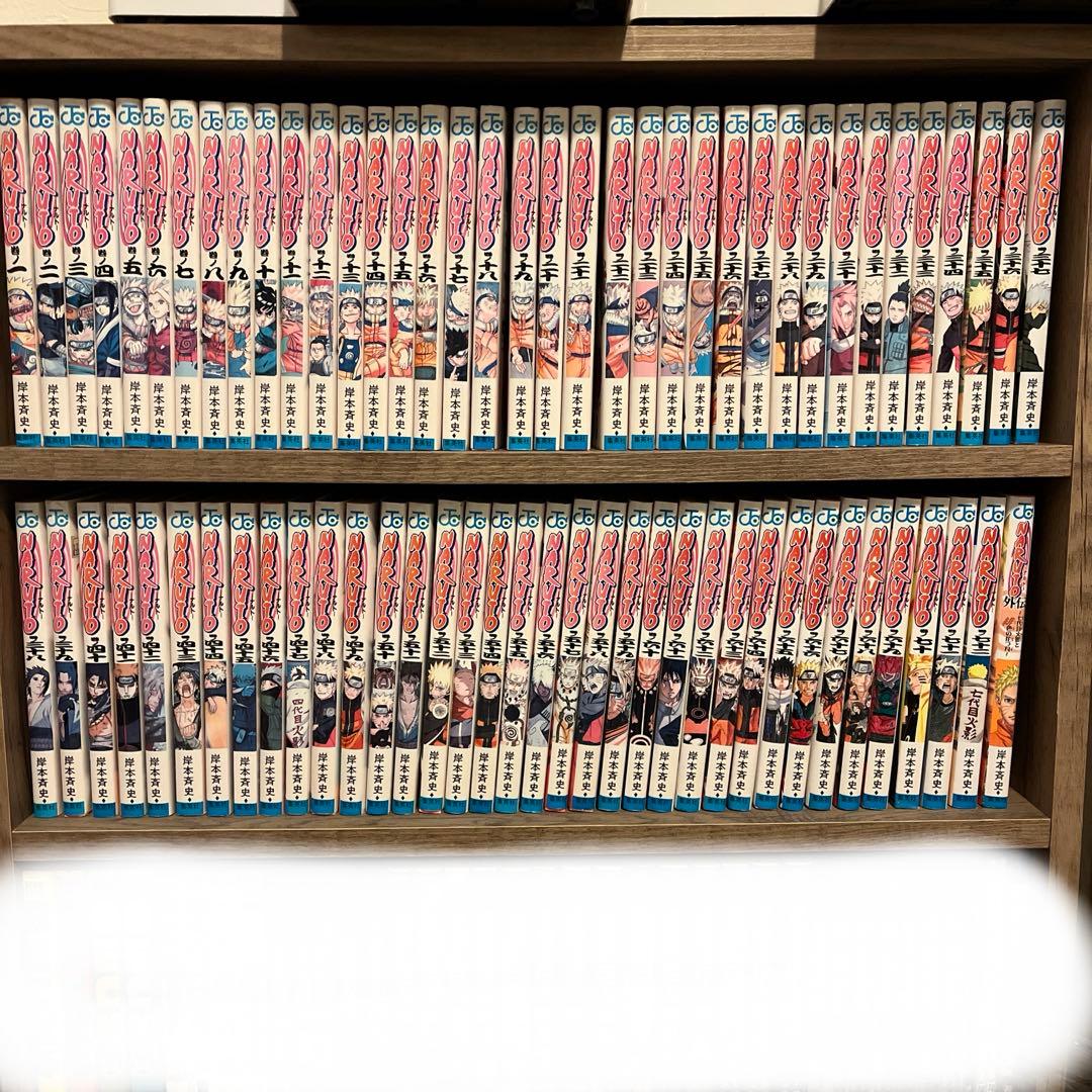 NARUTO ナルト全巻+外伝　全73冊 NARUTO―ナルト―外伝～七代目火影と緋色の花つ月～ - マンガ（漫画
