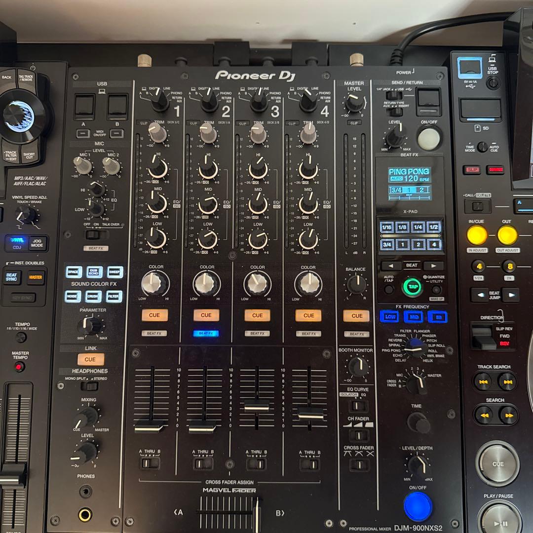 Pioneer DJ DJM-900NXS2 4チャンネルミキサー Pioneer DJM 900NXS2 - 4 Channel DJ Mixer - FREE 24H Shipping