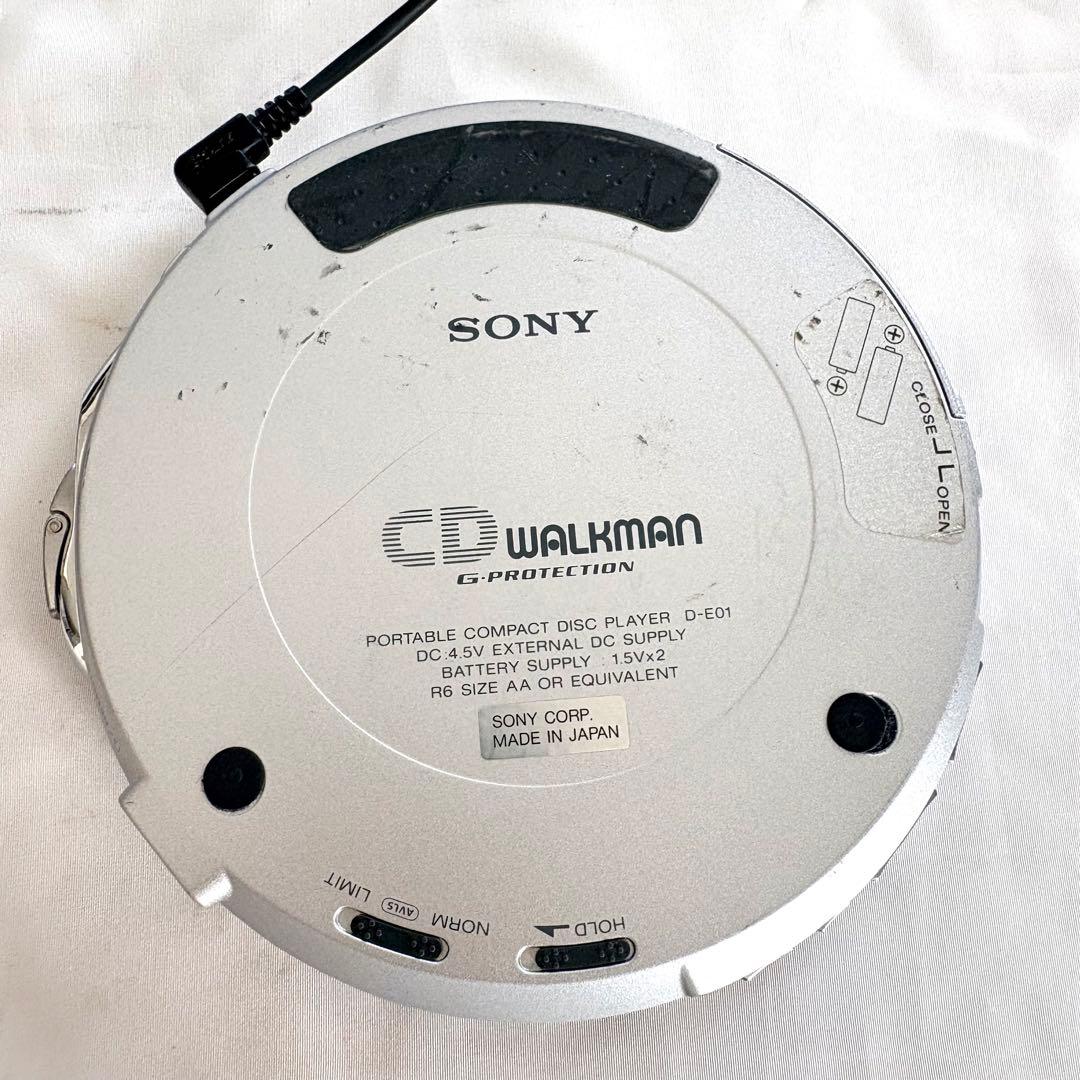 ジャンク】SONY CD WALKMAN D-E01 スロットイン
