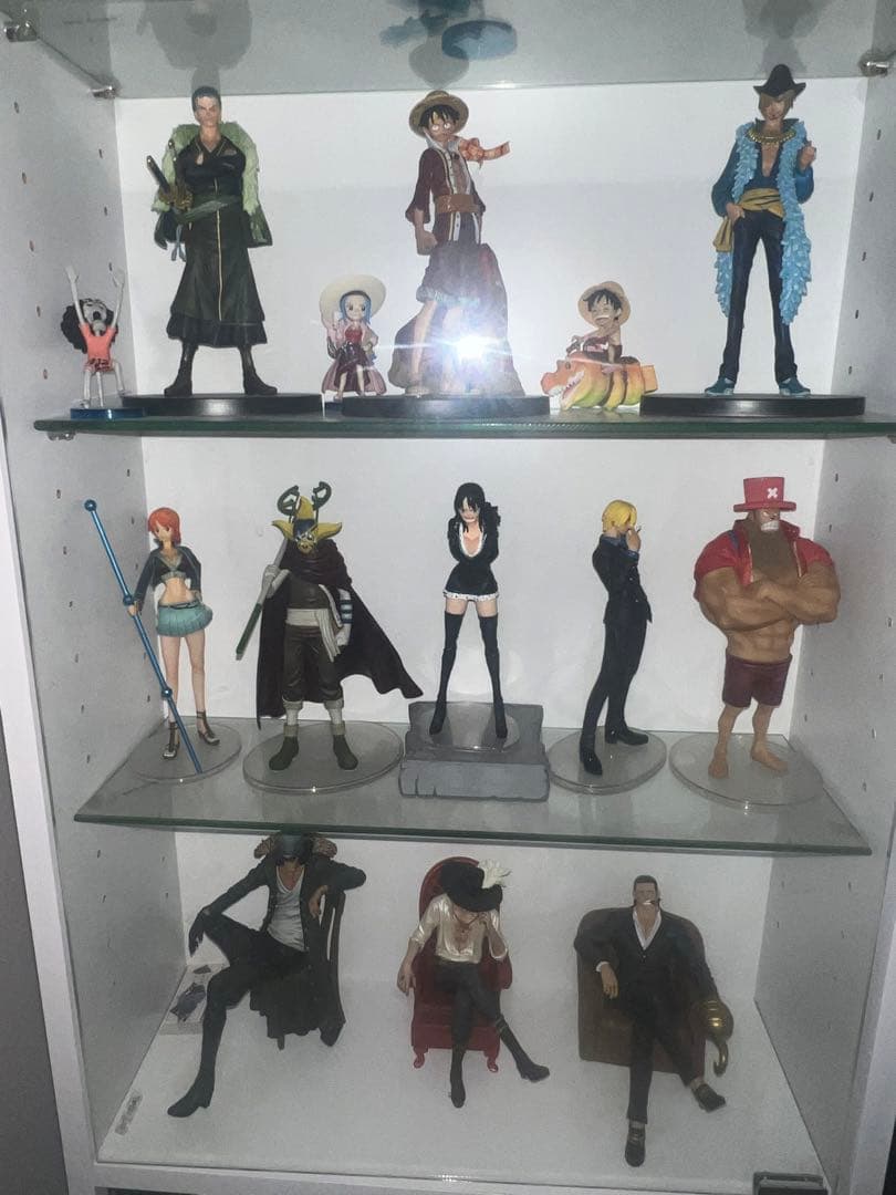 値段の希望はコメントで教えてください。ワンピース　フィギュア　新品未開封2つ BANPRESTO（バンプレスト） ワンピース KING OF ARTIST JEWELRY.BONNEY
