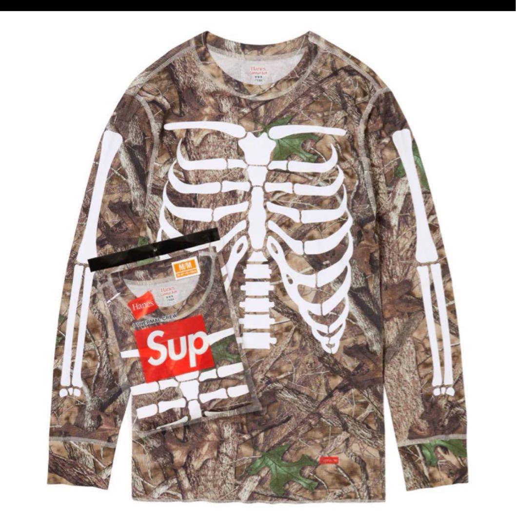 supreme 骨サーマル M リアルツリー - メルカリ