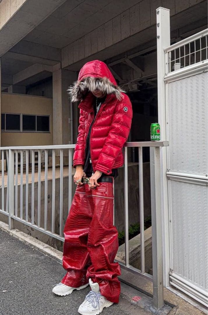 goar.archive クロコレザーパンツ - メルカリ